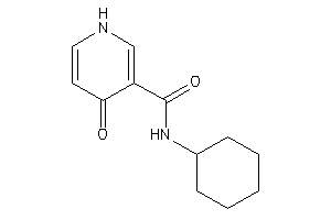 N-cyclohexyl-4-keto-1H-pyridine-3-carboxamide