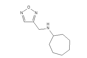 Cycloheptyl(furazan-3-ylmethyl)amine