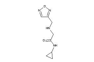 N-cyclopropyl-2-(furazan-3-ylmethylamino)acetamide