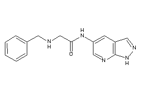 2-(benzylamino)-N-(1H-pyrazolo[3,4-b]pyridin-5-yl)acetamide