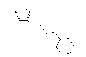 2-cyclohexylethyl(furazan-3-ylmethyl)amine