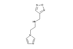 Furazan-3-ylmethyl(2-imidazol-1-ylethyl)amine