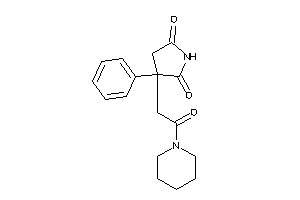 3-(2-keto-2-piperidino-ethyl)-3-phenyl-pyrrolidine-2,5-quinone