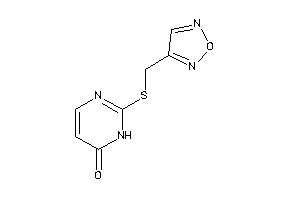 2-(furazan-3-ylmethylthio)-1H-pyrimidin-6-one