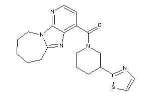 (3-thiazol-2-ylpiperidino)-BLAHyl-methanone