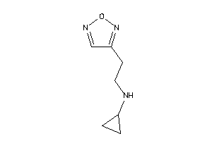 Cyclopropyl(2-furazan-3-ylethyl)amine