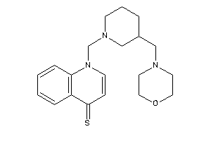 1-[[3-(morpholinomethyl)piperidino]methyl]quinoline-4-thione