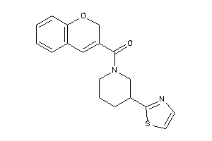 2H-chromen-3-yl-(3-thiazol-2-ylpiperidino)methanone