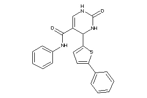 2-keto-N-phenyl-4-(5-phenyl-2-thienyl)-3,4-dihydro-1H-pyrimidine-5-carboxamide