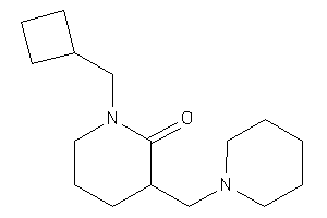 1-(cyclobutylmethyl)-3-(piperidinomethyl)-2-piperidone