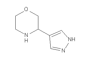 3-(1H-pyrazol-4-yl)morpholine