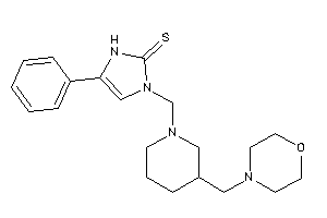 1-[[3-(morpholinomethyl)piperidino]methyl]-4-phenyl-4-imidazoline-2-thione