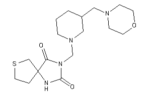 Image of 3-[[3-(morpholinomethyl)piperidino]methyl]-7-thia-1,3-diazaspiro[4.4]nonane-2,4-quinone