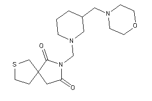 3-[[3-(morpholinomethyl)piperidino]methyl]-7-thia-3-azaspiro[4.4]nonane-2,4-quinone