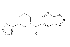 Isothiazolo[5,4-b]pyridin-5-yl-(3-thiazol-2-ylpiperidino)methanone
