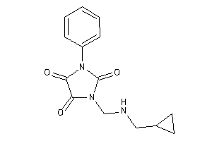 1-[(cyclopropylmethylamino)methyl]-3-phenyl-imidazolidine-2,4,5-trione