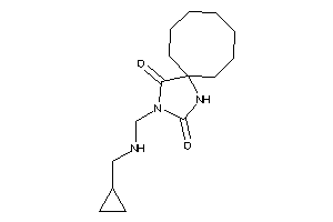 3-[(cyclopropylmethylamino)methyl]-1,3-diazaspiro[4.7]dodecane-2,4-quinone