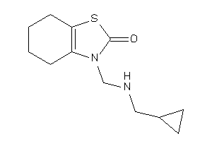 3-[(cyclopropylmethylamino)methyl]-4,5,6,7-tetrahydro-1,3-benzothiazol-2-one