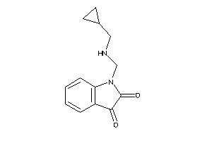 Image of 1-[(cyclopropylmethylamino)methyl]isatin