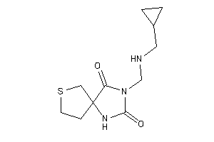 Image of 3-[(cyclopropylmethylamino)methyl]-7-thia-1,3-diazaspiro[4.4]nonane-2,4-quinone