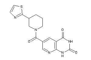 6-(3-thiazol-2-ylpiperidine-1-carbonyl)-1H-pyrido[2,3-d]pyrimidine-2,4-quinone