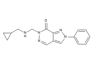 6-[(cyclopropylmethylamino)methyl]-2-phenyl-pyrazolo[3,4-d]pyridazin-7-one