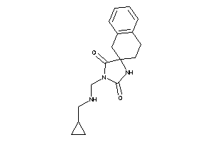 3-[(cyclopropylmethylamino)methyl]spiro[imidazolidine-5,2'-tetralin]-2,4-quinone