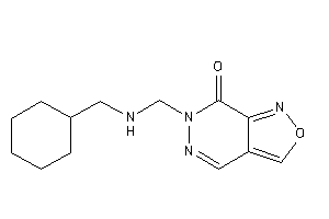 6-[(cyclohexylmethylamino)methyl]isoxazolo[3,4-d]pyridazin-7-one