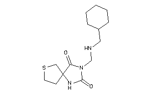 Image of 3-[(cyclohexylmethylamino)methyl]-7-thia-1,3-diazaspiro[4.4]nonane-2,4-quinone