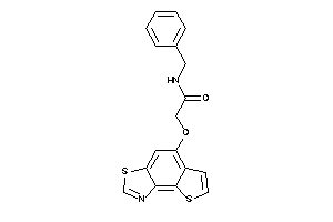 N-benzyl-2-thieno[2,3-e][1,3]benzothiazol-5-yloxy-acetamide