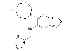 Image of [6-(1,4-diazepan-1-yl)furazano[3,4-b]pyrazin-5-yl]-(2-thenyl)amine