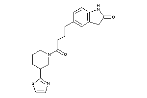 5-[4-keto-4-(3-thiazol-2-ylpiperidino)butyl]oxindole