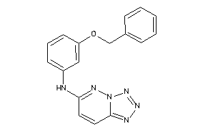 (3-benzoxyphenyl)-(tetrazolo[5,1-f]pyridazin-6-yl)amine