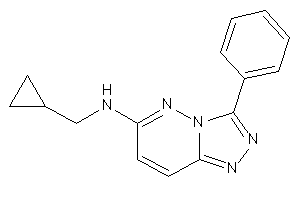 Cyclopropylmethyl-(3-phenyl-[1,2,4]triazolo[3,4-f]pyridazin-6-yl)amine