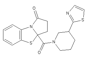 3a-(3-thiazol-2-ylpiperidine-1-carbonyl)-2,3-dihydropyrrolo[2,1-b][1,3]benzothiazol-1-one