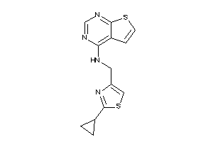 (2-cyclopropylthiazol-4-yl)methyl-thieno[2,3-d]pyrimidin-4-yl-amine