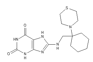 8-[(1-thiomorpholinocyclohexyl)methylamino]-7H-xanthine