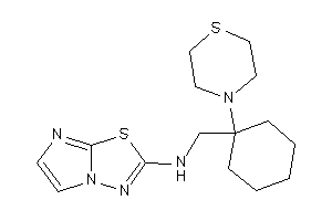 Imidazo[2,1-b][1,3,4]thiadiazol-2-yl-[(1-thiomorpholinocyclohexyl)methyl]amine