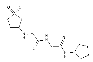 N-[2-(cyclopentylamino)-2-keto-ethyl]-2-[(1,1-diketothiolan-3-yl)amino]acetamide