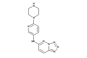 (6-piperazino-3-pyridyl)-(tetrazolo[5,1-f]pyridazin-6-yl)amine