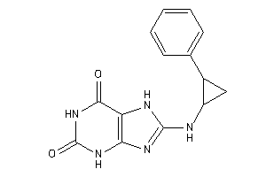 8-[(2-phenylcyclopropyl)amino]-7H-xanthine