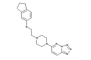 6-[4-(2-indan-5-yloxyethyl)piperazino]tetrazolo[5,1-f]pyridazine