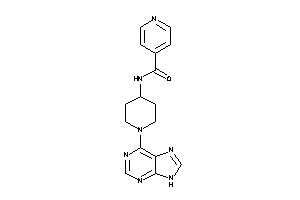 N-[1-(9H-purin-6-yl)-4-piperidyl]isonicotinamide