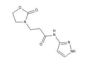 3-(2-ketooxazolidin-3-yl)-N-(1H-pyrazol-3-yl)propionamide