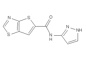N-(1H-pyrazol-3-yl)thieno[2,3-d]thiazole-5-carboxamide