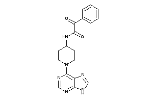 2-keto-2-phenyl-N-[1-(9H-purin-6-yl)-4-piperidyl]acetamide