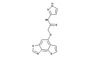 N-(1H-pyrazol-3-yl)-2-thieno[2,3-e][1,3]benzothiazol-5-yloxy-acetamide