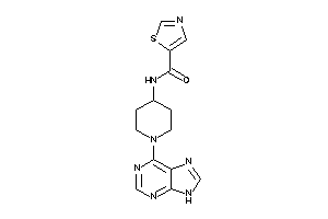 N-[1-(9H-purin-6-yl)-4-piperidyl]thiazole-5-carboxamide