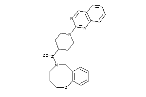 (1-quinazolin-2-yl-4-piperidyl)-(2,3,4,6-tetrahydro-1,5-benzoxazocin-5-yl)methanone