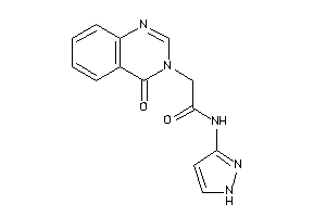 2-(4-ketoquinazolin-3-yl)-N-(1H-pyrazol-3-yl)acetamide